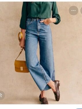 Sezane Le Crop Jeans